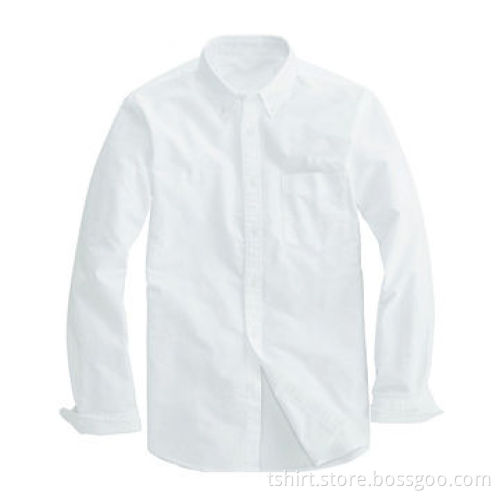 Men's white dress shirt, custom design welcomed